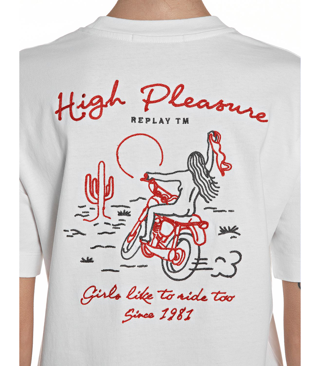 オープンエンドジャージーTシャツ 詳細画像 ホワイト 5